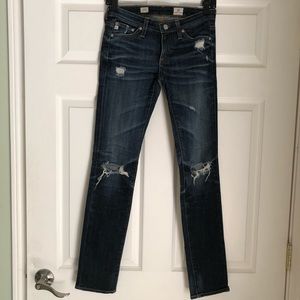AG Stilt Cigarette Leg Jeans